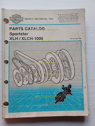Harley davidson xlh - xlh-xlch, 1989