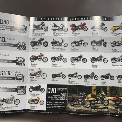 Catalog harley davidson - davidson, 2012