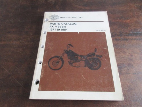 Harley davidson models - fx, 1971